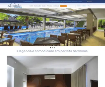 Lejardincaldasnovas.com.br(Le Jardin) Screenshot