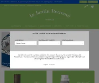 Lejardinretrouve.com(Le Jardin Retrouvé) Screenshot