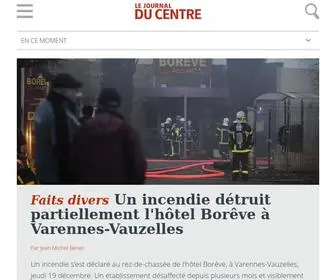 LejDc.fr(Premier média d'information locale et régionale dans la Nièvre et la Bourgogne) Screenshot