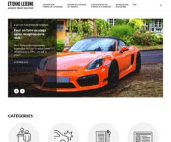 Lejeune-Avocat.fr(Il est permis de conduire) Screenshot