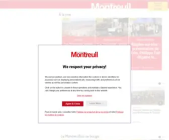 Lejournaldemontreuil.fr(Le Journal de Montreuil) Screenshot