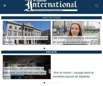 Lejournalinternational.fr(Le Journal International) Screenshot
