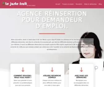 Lejustefruit.org(Le juste fruit) Screenshot