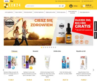 Lek24.pl(Apteka internetowa) Screenshot