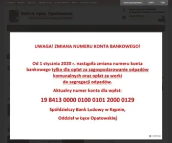 Leka-Opatowska.pl(Gmina Łęka Opatowska) Screenshot