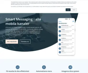 Lekab.com(Effektiva meddelandetjänster för mobil kommunikation) Screenshot