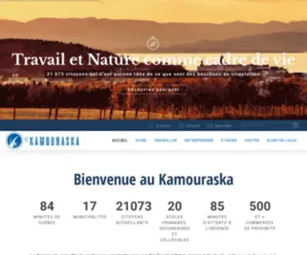 Lekamouraska.com(Accueil) Screenshot