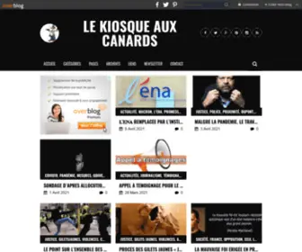Lekiosqueauxcanards.com(Le Kiosque aux Canards) Screenshot