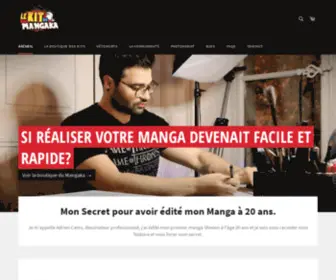 Lekitdumangaka.fr(Le Kit du Mangaka) Screenshot