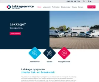 Lekkageservice.nl(Lekkageservice van Gerven) Screenshot