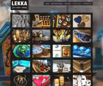 Lekkaretailconcepts.com(Handcrafted, original artwork & unique accent pieces & gifts) Screenshot