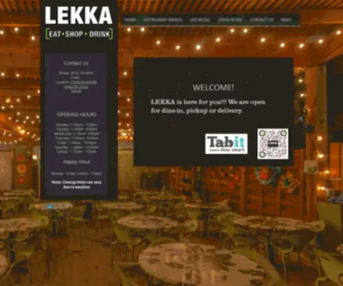 Lekkashop.com(Cafe shop) Screenshot