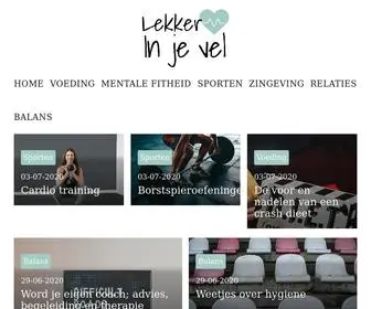 Lekker-IN-JE-Vel.nl(Lekker in je vel) Screenshot