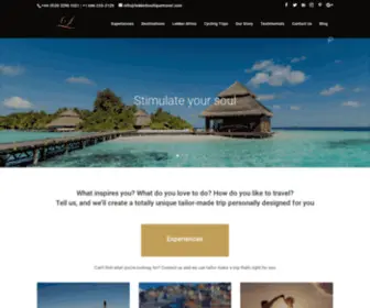 Lekkerboutiquetravel.com(Bespoke Travel Planning Service) Screenshot