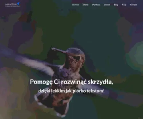 Lekkiepiorko.com(Lekkie Piórko) Screenshot