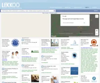 Lekkoo.com(Lekkoo Local Insight Mobile App) Screenshot