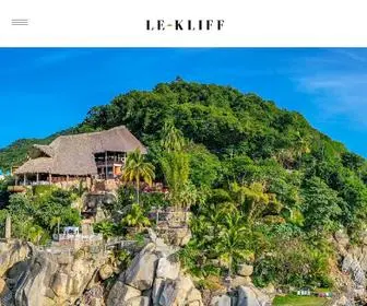 Lekliff.com(Fine dining in Puerto Vallarta) Screenshot