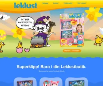 Leklust.se(Leklust) Screenshot