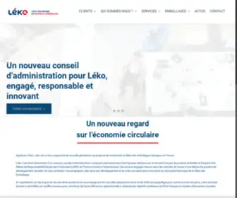 Leko-Organisme.fr(Leko) Screenshot