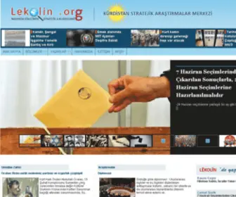 Lekolin.net(Kürdistan Stratejik Araştırmalar Merkezi) Screenshot
