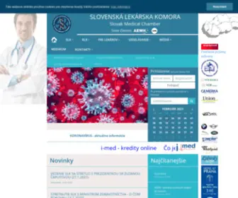 Lekom.sk(Slovenská lekárska komora) Screenshot