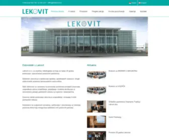 Lekovit.co.rs(Lekovit) Screenshot