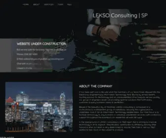 Leksoconsulting.com(LEKSO Consulting) Screenshot