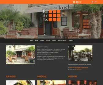 Lekudeta.ch(Restaurant cuisine française à Genève) Screenshot