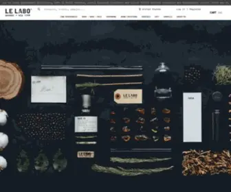 Lelabofragrances.com(Le Labo Fragrances) Screenshot