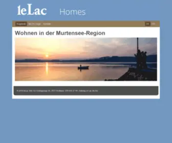 Lelac.ch(Lelac Immobilien) Screenshot