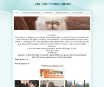 Lelacutekittens.com(Lelacutekittens) Screenshot