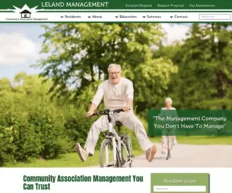 Lelandmanagement.com(Leland Management) Screenshot