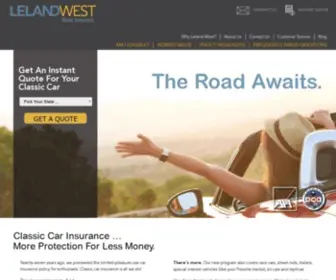 Lelandwest.com(Leland-West Insurance) Screenshot