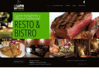 Lelapinquitousse.com(Le lapin qui tousse) Screenshot