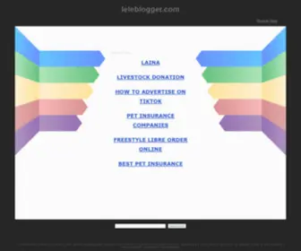 Leleblogger.com(leleblogger) Screenshot