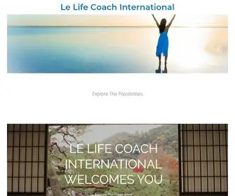 Lelifecoach.com(Le Life Coach International) Screenshot