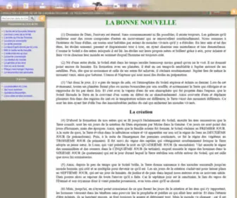 Lelivredevie.com(Voici la Bonne Nouvelle) Screenshot