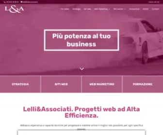 Lellieassociati.it(Lelli & Associati Forli Cesena) Screenshot