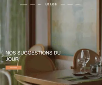 Lelob.ch(Restaurant Le Lob) Screenshot