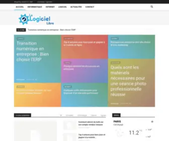 Lelogiciellibre.net(Le Logiciel libre) Screenshot