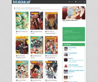 Lelscan-VF.cc(Lecture en ligne Des Mangas) Screenshot