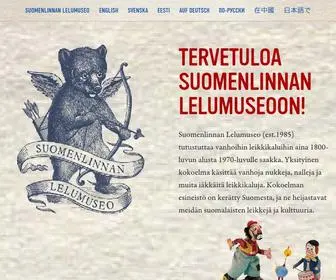 Lelumuseo.fi(Suomenlinnan Lelumuseo) Screenshot