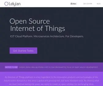 Lelylan.com(Building the Connected Home) Screenshot