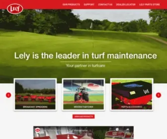 Lelyturf.com(Lely Turf) Screenshot