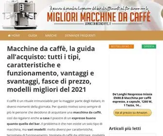 Lemacchinedacaffe.it(Come scegliere la macchina da caffè giusta) Screenshot