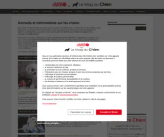 Lemagduchien.com(Le Mag du Chien) Screenshot