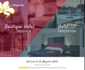 Lemagnoliehotel.it(Le Magnolie) Screenshot