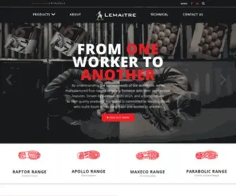 Lemaitre.co.za(Quality Safety Footwear) Screenshot