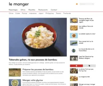 Lemanger.fr(Le manger) Screenshot