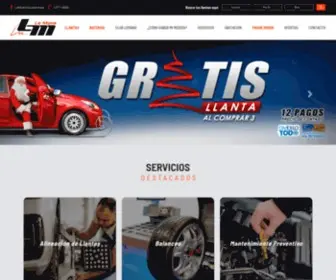 Lemans.com.gt(Llantas Guatemala) Screenshot